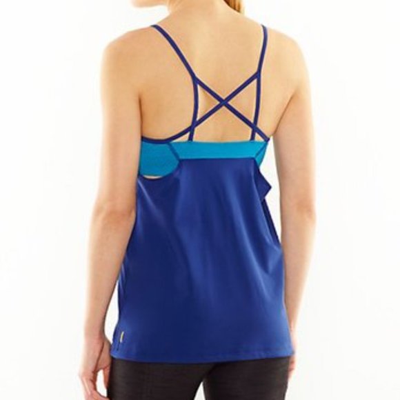 Lucy Tops - Lucy two tone built in bra Size L